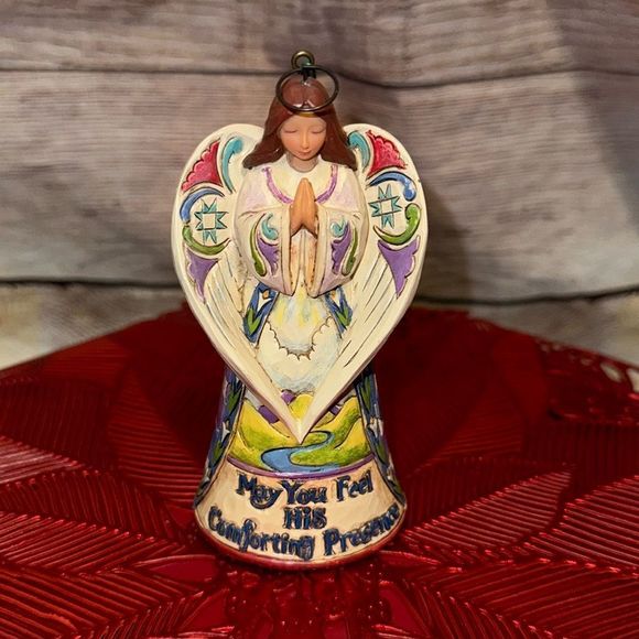 Jim‎ Shore 2015 Christmas Ornament Angel Prayer - Picture 1 of 7